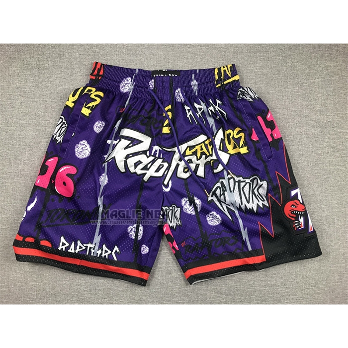Pantaloncini
 Toronto Raptors Just Don Slap Sticker Viola
